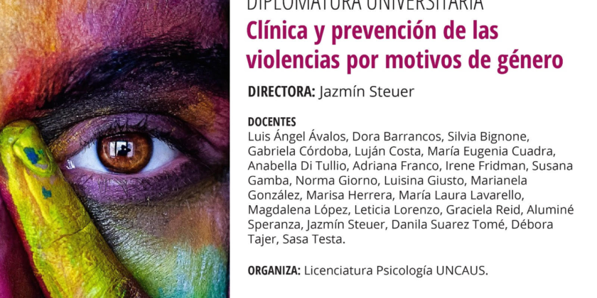 Diplomatura Universitaria en Clínica y Prevención de las Violencias por Motivos de Género (virtual).