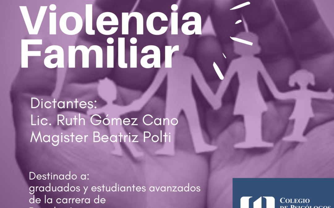 Curso de Actualización Profesional en Violencia Familiar