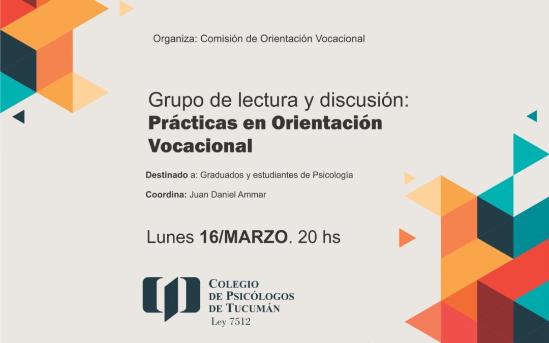 Prácticas en orientación vocacional