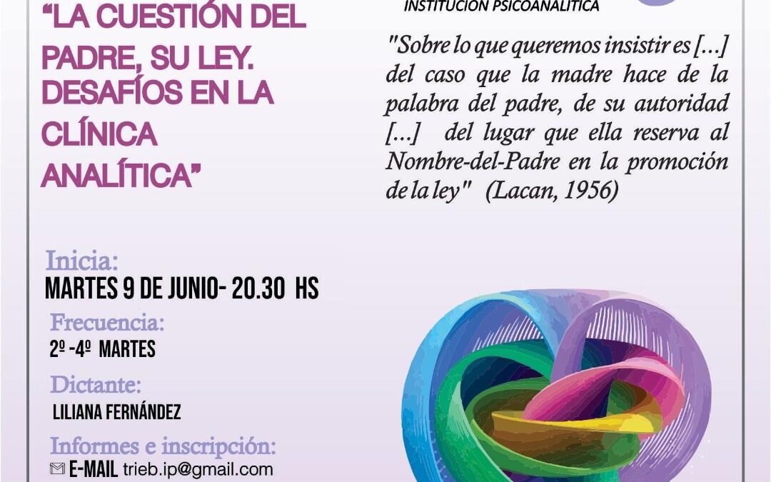 La cuestión del Padre, su Ley. Desafíos en la Clínica analítica