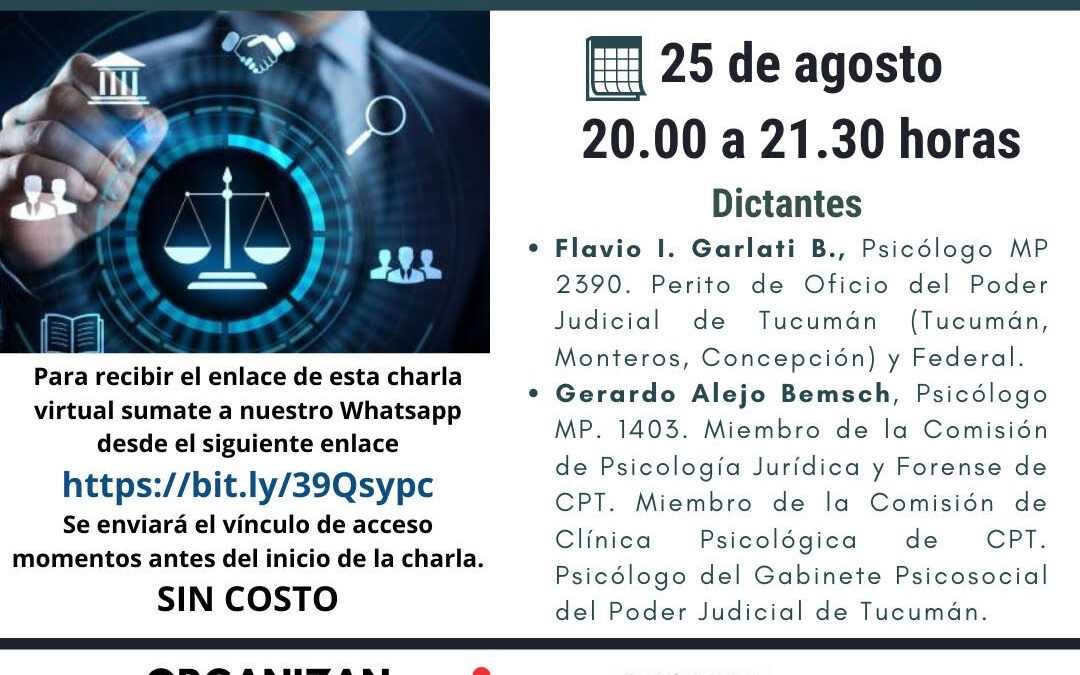 Capacitación Online, “Escritos Digitales para peritos Judiciales  (Portal SAE – Poder Judicial de Tucumán)