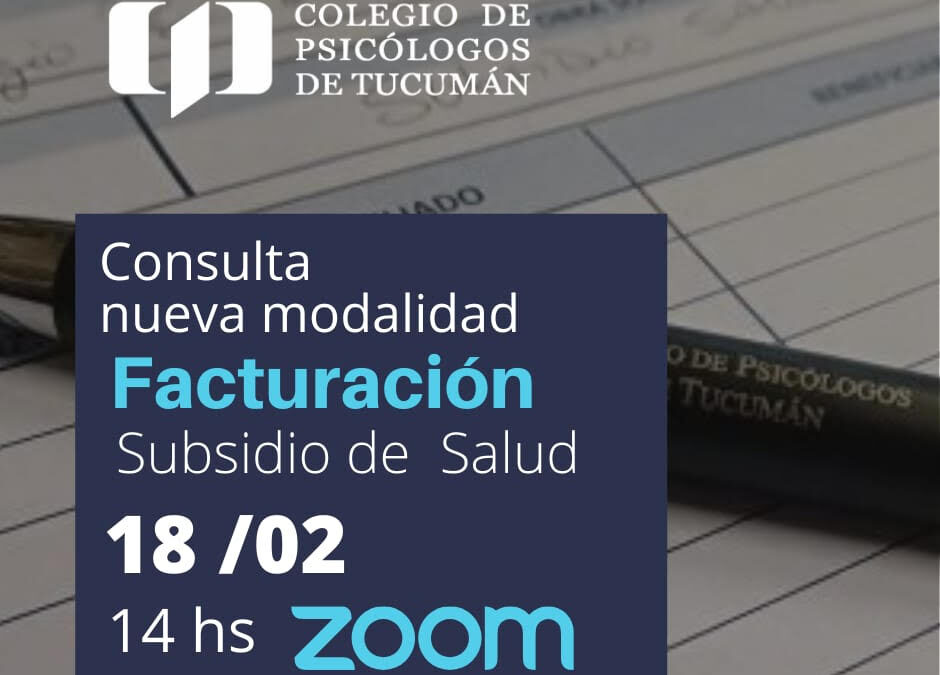 Consulta nueva modalidad de facturación del Subsidio de Salud