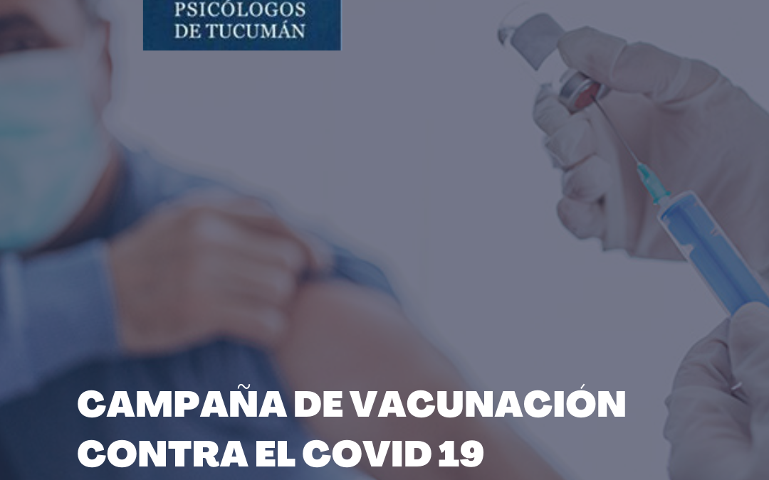 Vacunación Covid19 para Psicólogos del ámbito privado: