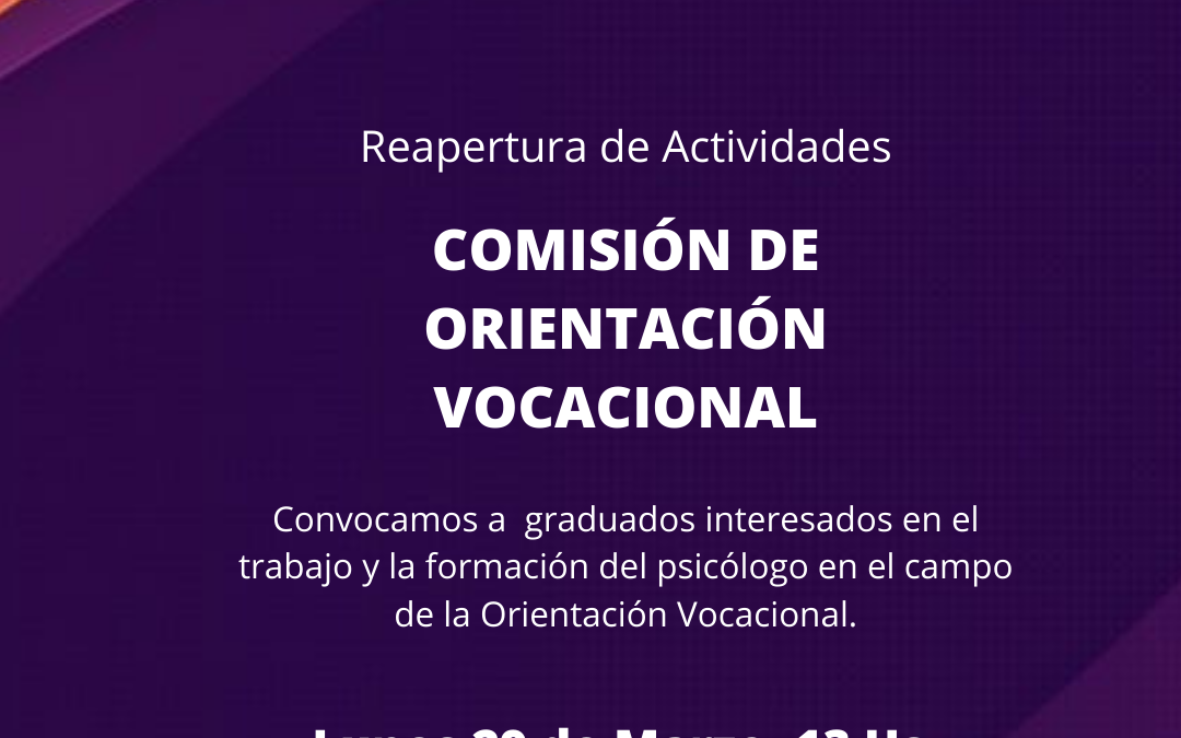 Reapertura de Actividades