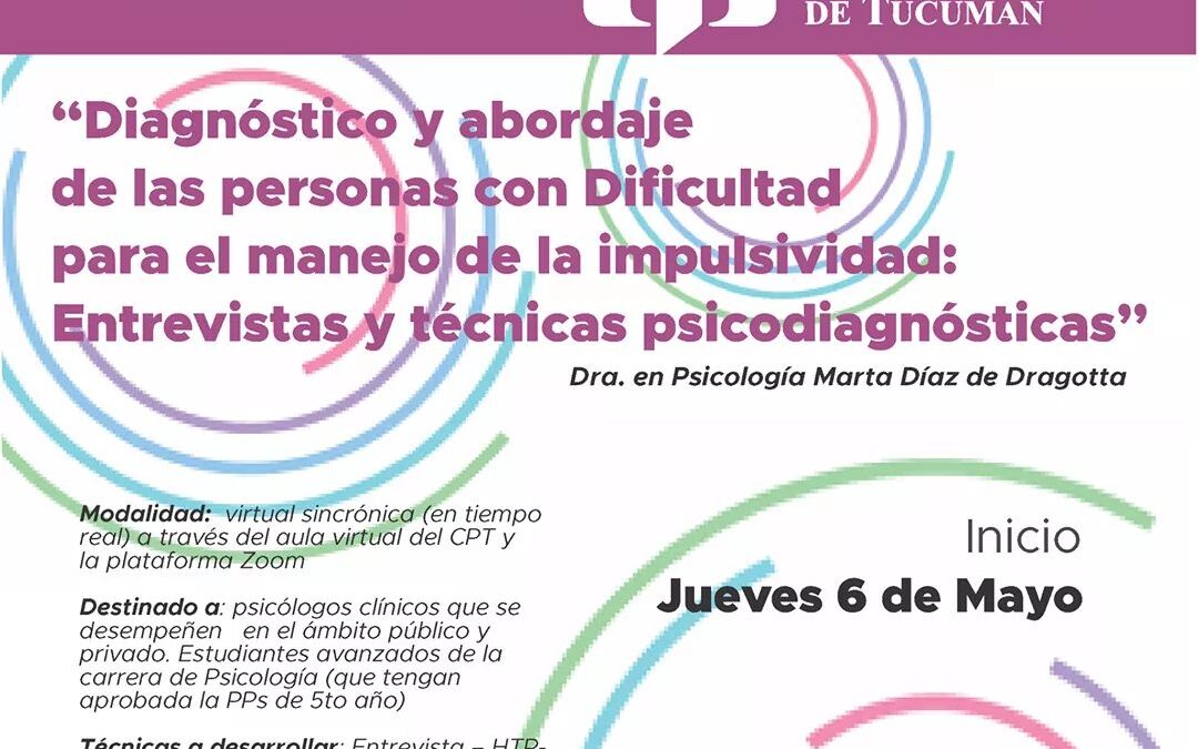 Diagnóstico y abordaje de las personas con dificultad para el manejo de la impulsividad
