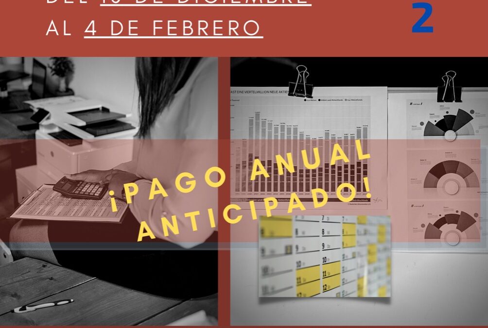 Beneficio de Pago anual anticipado