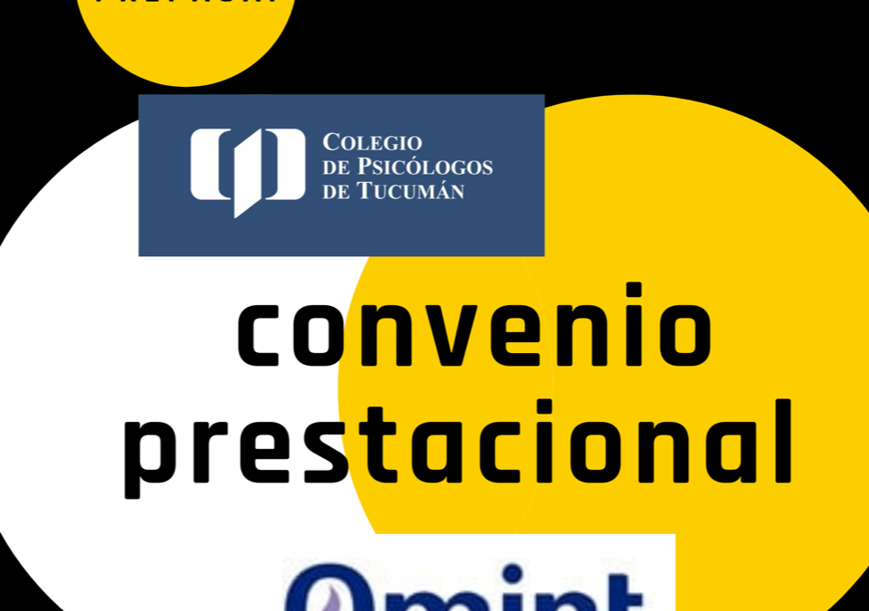 Nuevo convenio prestacional con la prepaga OMINT