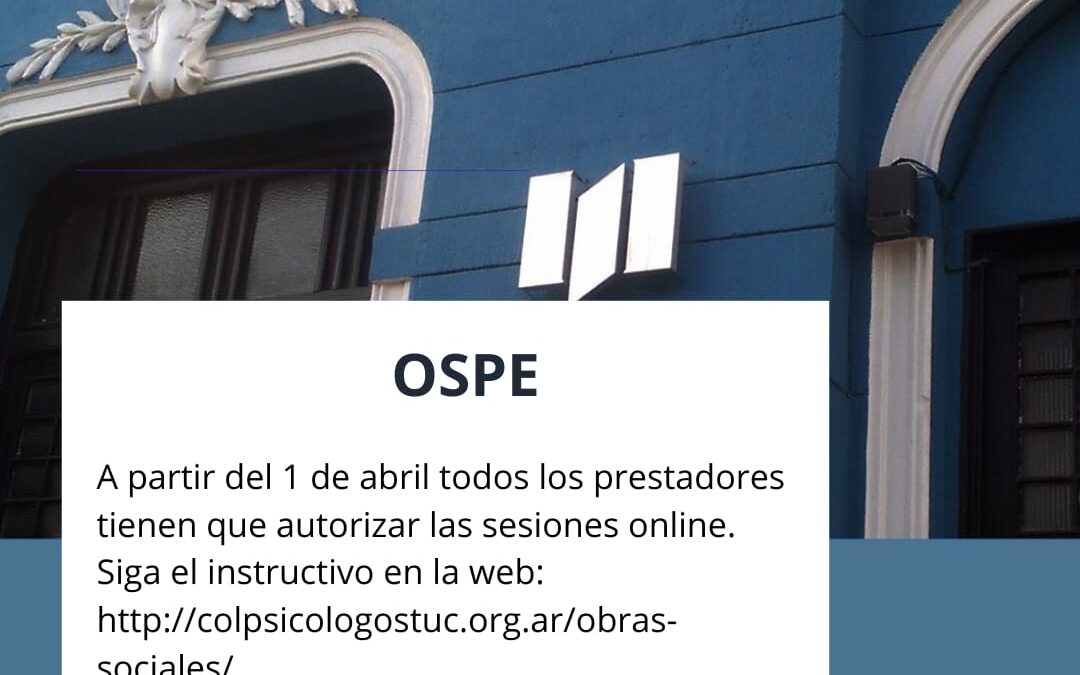 Prestadores OSPE