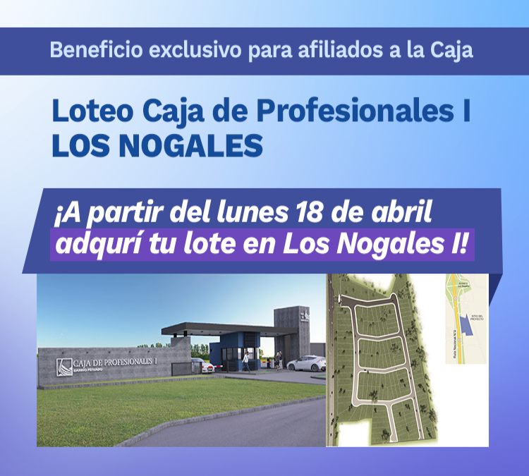 Terrenos a profesionales psicólogos, inscriptos en la caja de profesionales de Tucumán