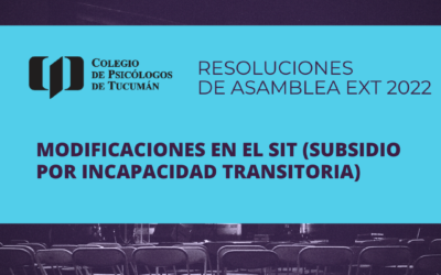 Modeificaciones en el SIT