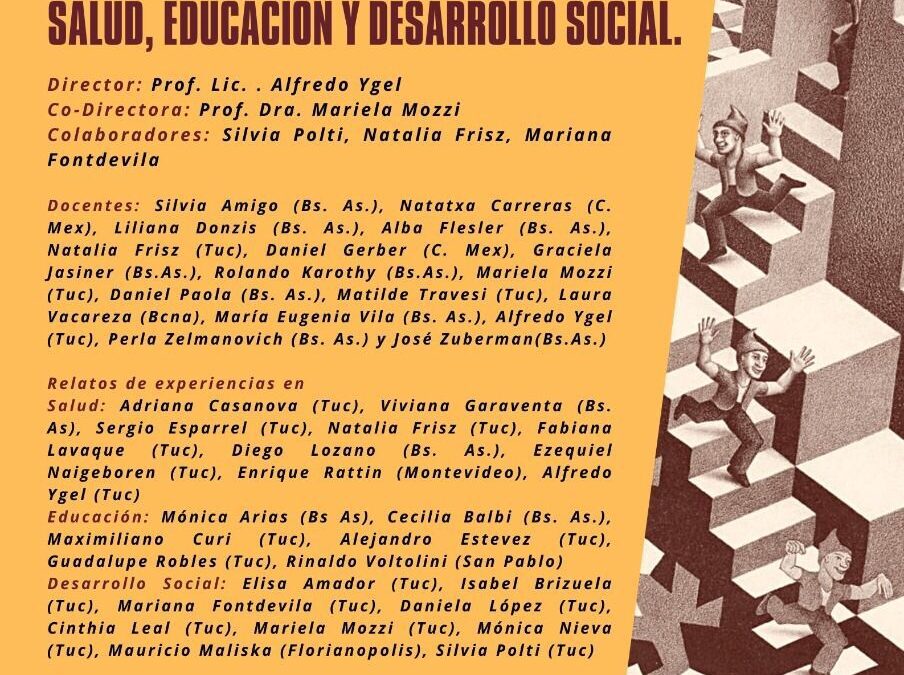 Diplomatura en Prácticas del Psicoanálisis en instituciones. Dispositivos e intervenciones en salud, educación y desarrollo social.