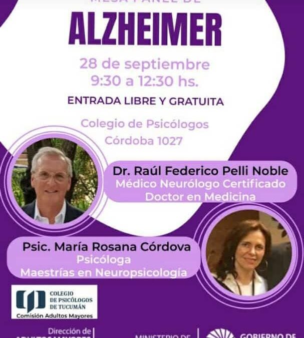 Mesa Panel de Alzheimer