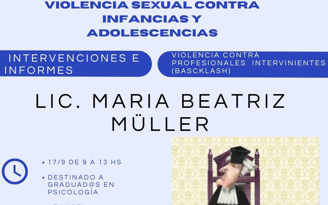 Violencia Sexual contra infancias y adolescencias