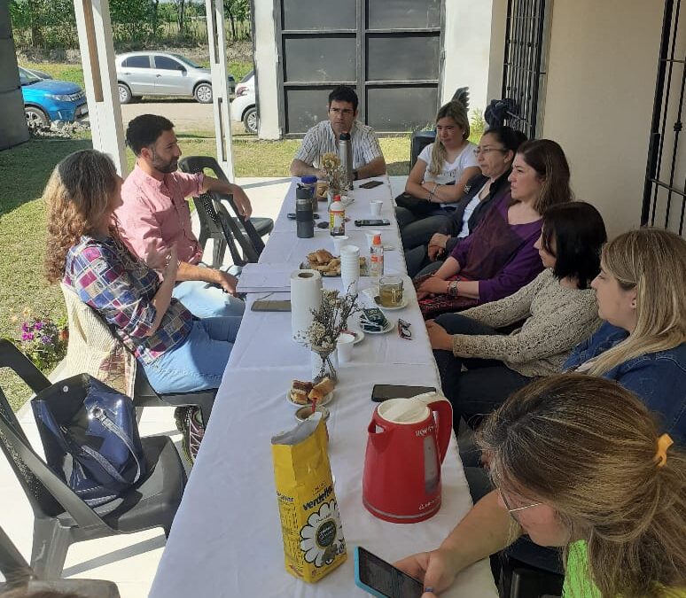 Los colegas de Monteros mantuvimos una reunión de trabajo y celebración