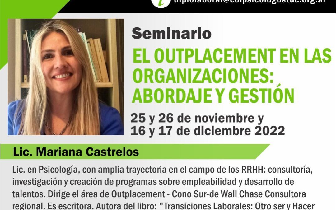 El Outplacement en las organizaciones: Abordaje y Gestión