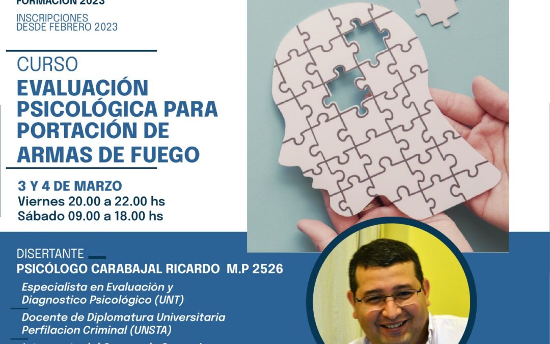 Evaluación Psicológica para la portación de armas de fuego