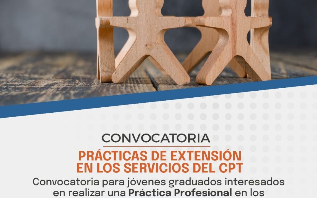 Convocamos a psicólogos interesados en realizar la Práctica Profesional en los Consultorios Clínicos del CPT