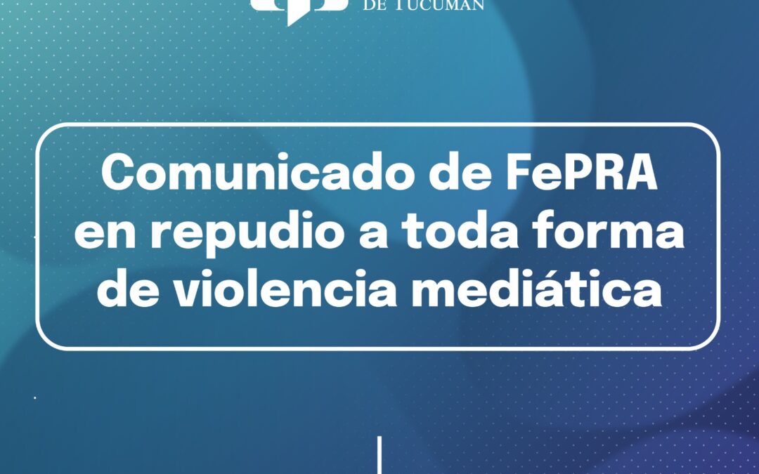 Comunicado FePRA