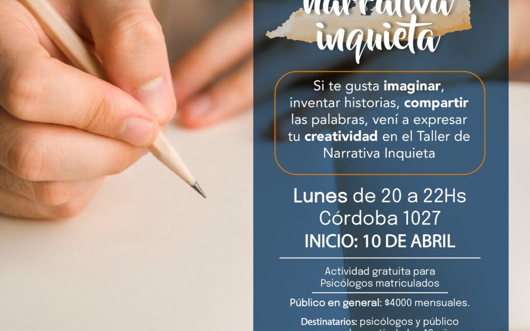 Taller de Narrativa Inquieta