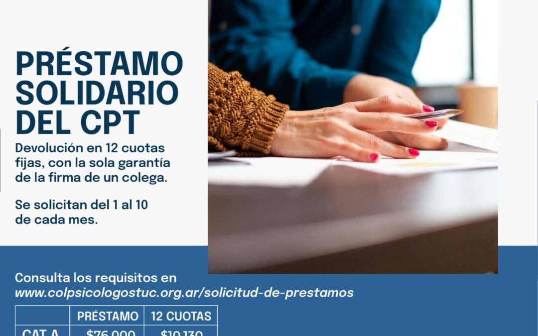 Préstamos solidarios 