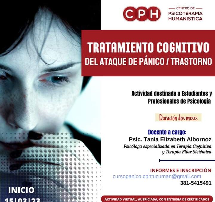 Tratamiento cognitivo del ataque de pánico / trastorno