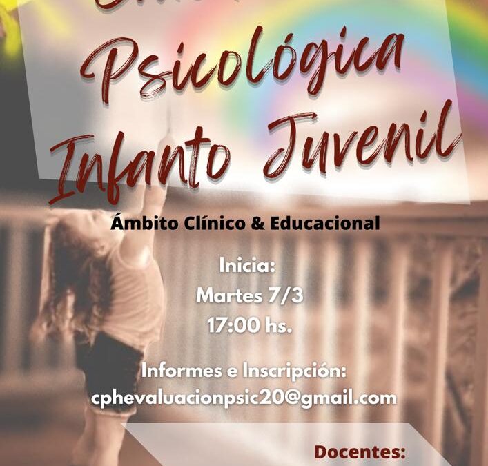 Evaluación psicológica infanto juvenil