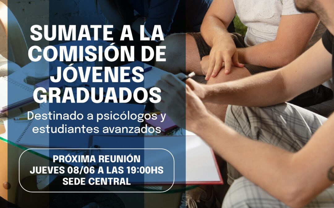 Convocatoria para integrar la comisión de Jóvenes graduados