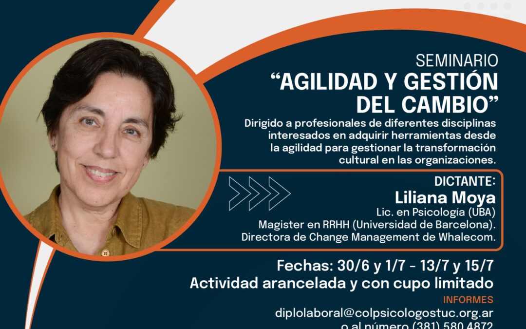 Seminario: «Agilidad y gestión del cambio»