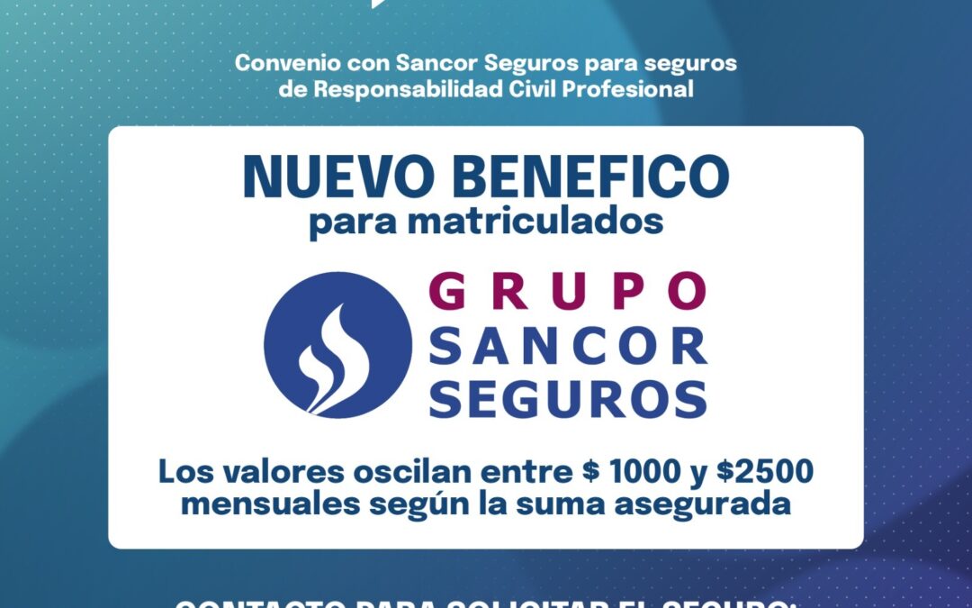 Convenio con Sancor Seguros