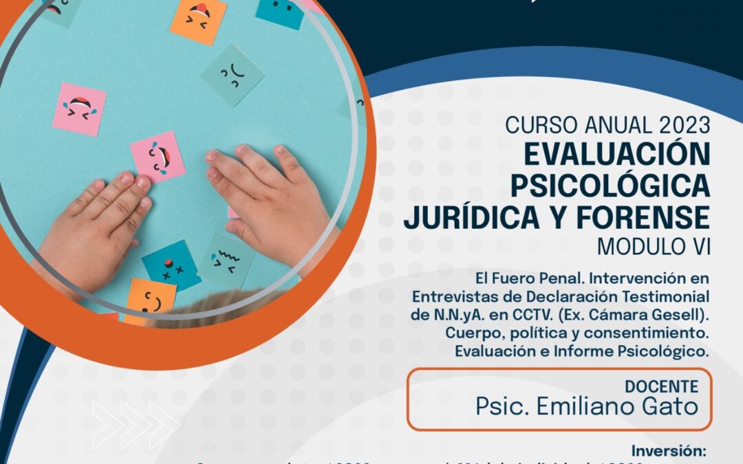 Curso Anual Psicología Jurídica y Forense 2023