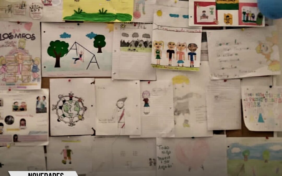 Niños y niñas del primer ciclo de la Escuela Irigoyen