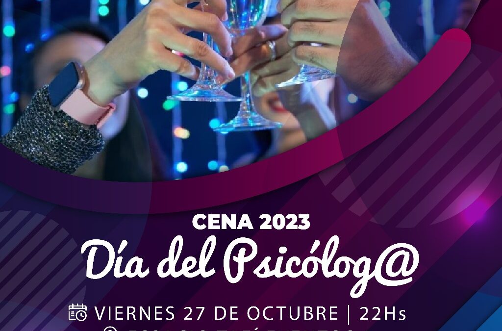 Cena por el día de los psicólogos
