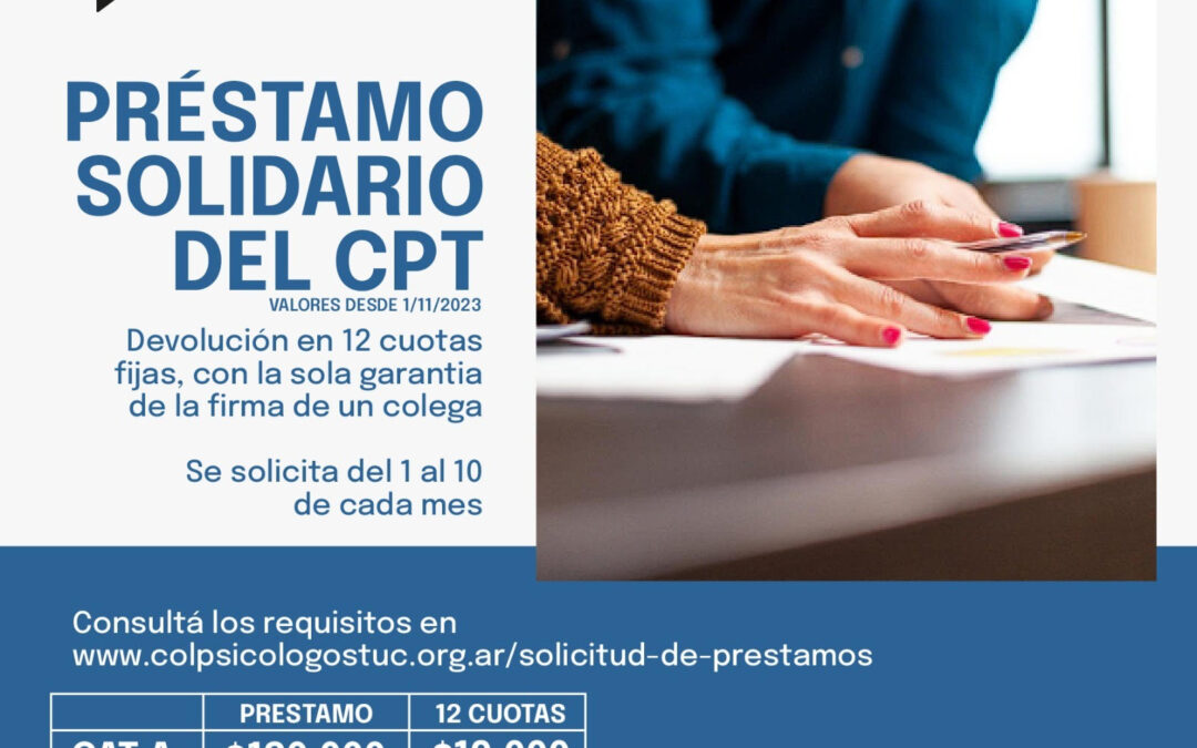 Préstamos solidarios