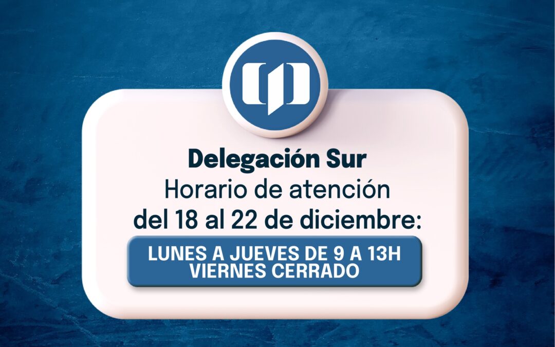 Atención al Público en Delegación Sur