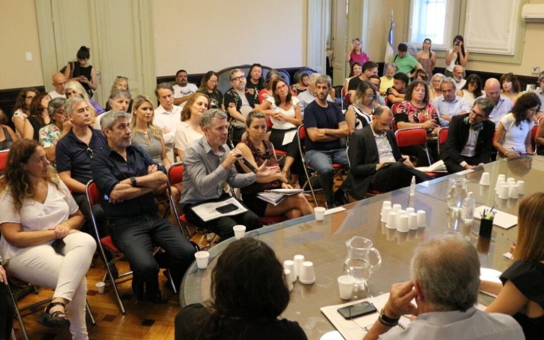 Reunión con diputados nacionales para tratar el proyecto de reforma a la Ley Nacional de Salud Mental