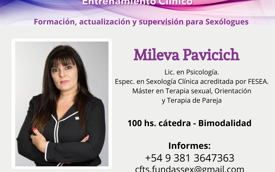 Terapia Sexual. Entrenamiento Clínico.
