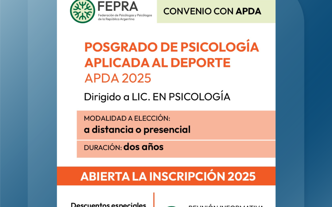 Posgrado en Psicología aplicada al Deporte