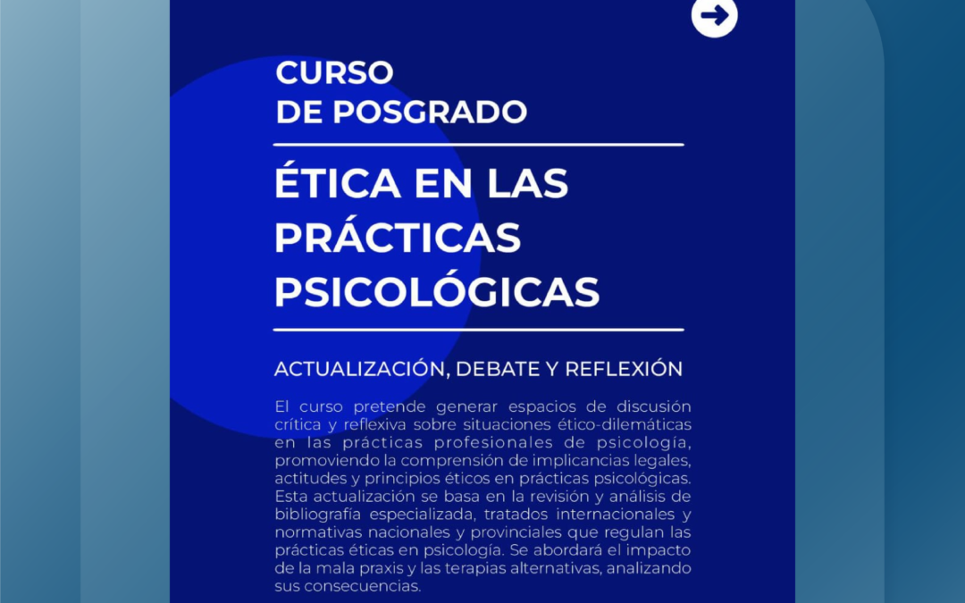 Ética en las prácticas psicológicas