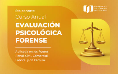 Curso Anual de Psicología Jurídica y Forense 2025 (5ª Cohorte)