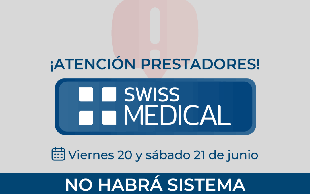 Información importante para prestadores de Swiss Medical