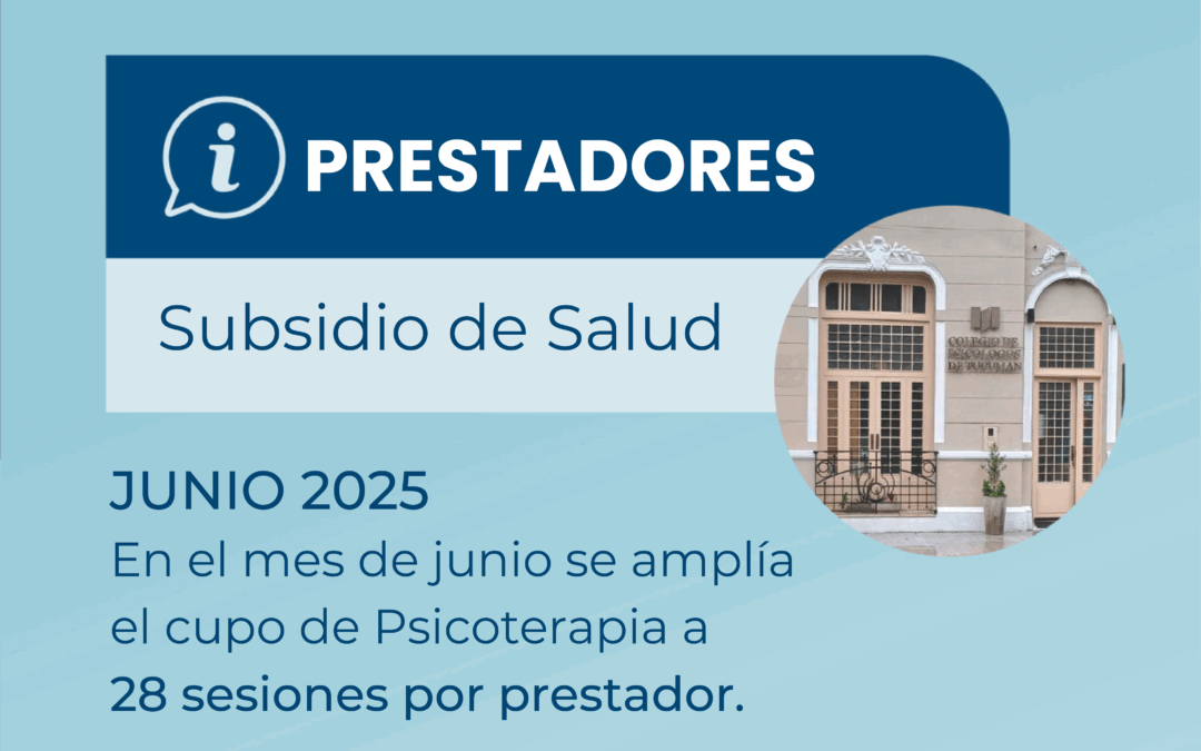 Prestadores Subsidio de Salud