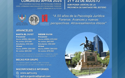 XXI Congreso Nacional de Psicología Forense.