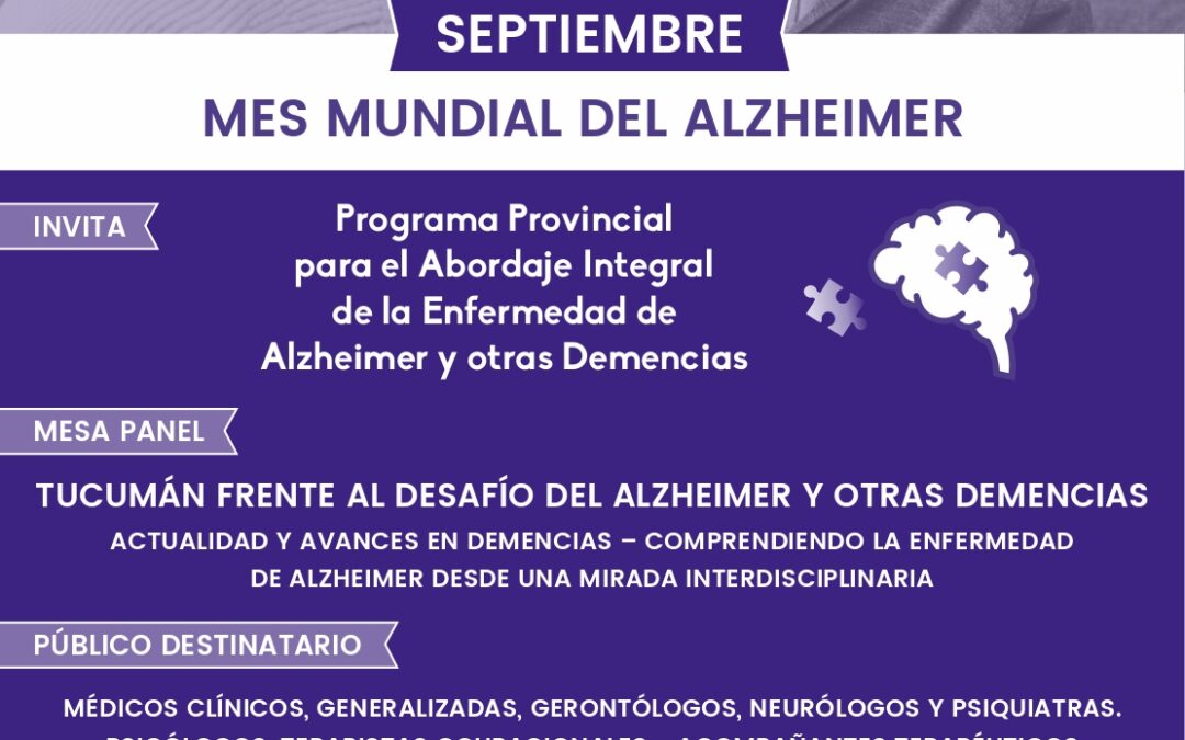 Mes mundial del Alzheimer