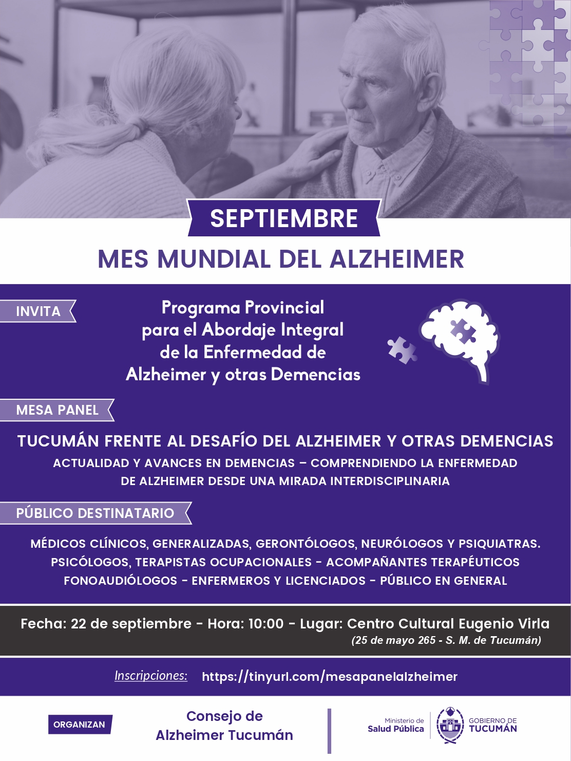 Mes mundial del Alzheimer