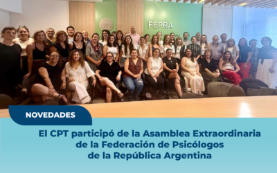 Asamblea Extraordinaria de la Federación de Psicólogos de la República Argentina (FEPRA)