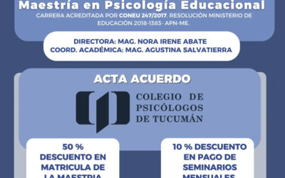 Maestría en Psicología Educacional