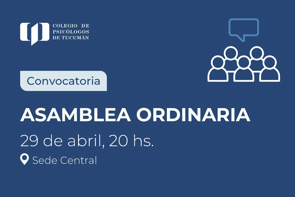 Asamblea Anual Ordinaria 2026 (29 de Abril 2026)