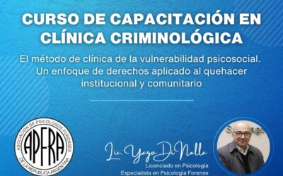 Curso anual interdisciplinario en Clínica Criminológica