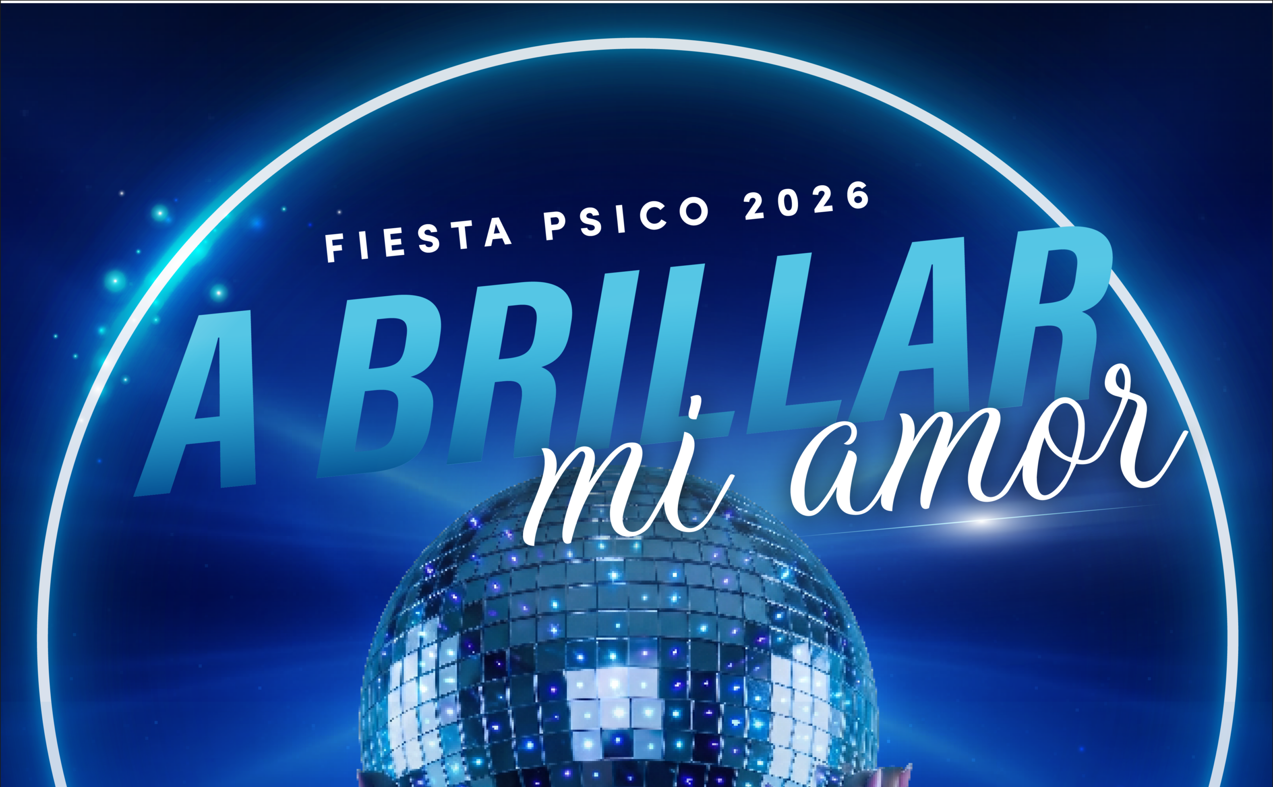 A brillar, mi amor.
