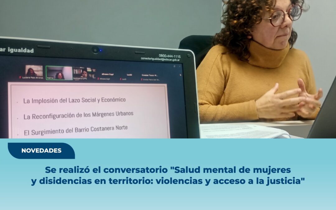 Se realizo el conversatorio Salud y Género desde una perspectiva interseccional
